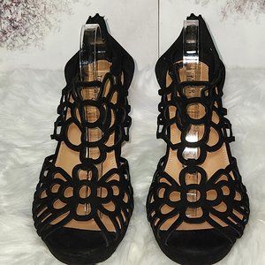 Torrid Cut Out Platform Wedge Shoe